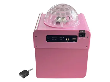 Przenośny głośnik N-Gear Bluetooth z dwoma mikrofonami DiscoBlock 410P