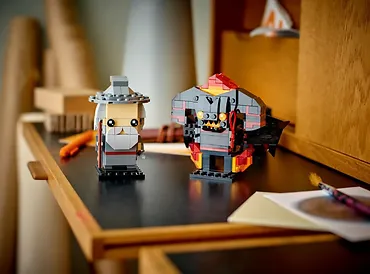LEGO Klocki BrickHeadz 40631 Gandalf Szary i Balrog