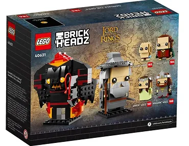 LEGO Klocki BrickHeadz 40631 Gandalf Szary i Balrog