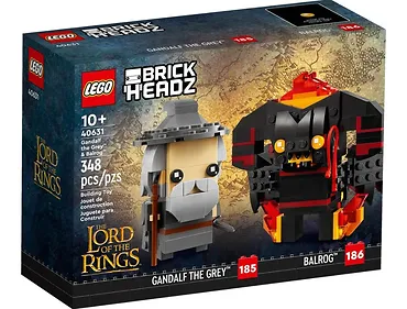 LEGO Klocki BrickHeadz 40631 Gandalf Szary i Balrog