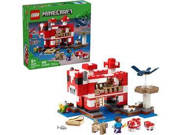 LEGO Klocki Minecraft 21270 Dom grzybowej krowy