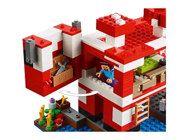 LEGO Klocki Minecraft 21270 Dom grzybowej krowy