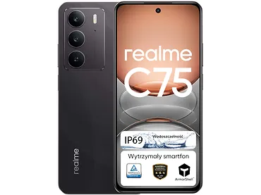 Smartfon Realme C75 8/256GB Storm Black