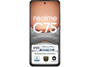 Smartfon Realme C75 8/256GB Storm Black