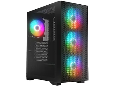 Obudowa Logic Concept Dart Pro ARGB Midi Czarna