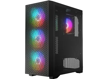 Obudowa Logic Concept Dart Pro ARGB Midi Czarna