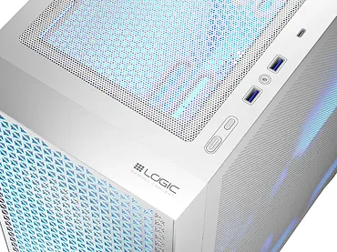 Obudowa Logic Concept Dart Pro ARGB Midi Biała