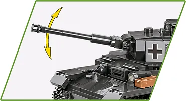Cobi Klocki Klocki Panzerkampfwagen IV Ausf. G 643 klocków