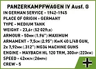 Cobi Klocki Klocki Panzerkampfwagen IV Ausf. G 643 klocków