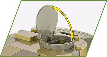 Cobi Klocki Klocki Panzer VI Tiger I no 131