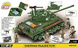 Cobi Klocki Klocki Sherman M4A2E8 865 klock&oacute;w