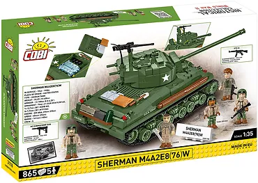 Cobi Klocki Klocki Sherman M4A2E8 865 klock&oacute;w