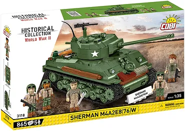 Cobi Klocki Klocki Sherman M4A2E8 865 klock&oacute;w