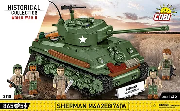 Cobi Klocki Klocki Sherman M4A2E8 865 klock&oacute;w