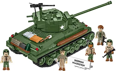Cobi Klocki Klocki Sherman M4A2E8 865 klock&oacute;w