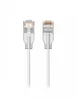 UBIQUITI Kabel sieciowy UACC-Cable-Patch-EL-0.3M-W półprzezroczysty, biały 0,3m, Cat6