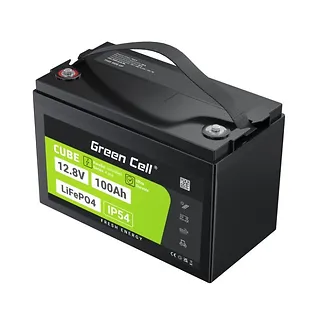 Green Cell Akumulator LiFePO4 100Ah 12V/12.8V 1280Wh