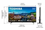 Toshiba Telewizor QLED 70 cali 70QG5E63DG