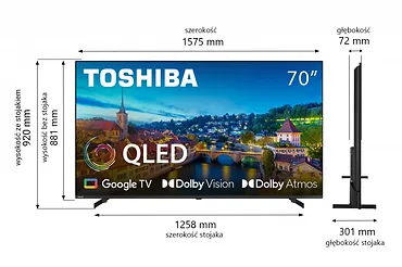 Toshiba Telewizor QLED 70 cali 70QG5E63DG