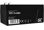 Green Cell Akumulator AGM VRLA 12V 3.4Ah