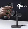 AUKEY Ładowarka bezprzewodowa LC-MC311  3w1 Qi2 15W MagSafe + ładowarka PD 30W
