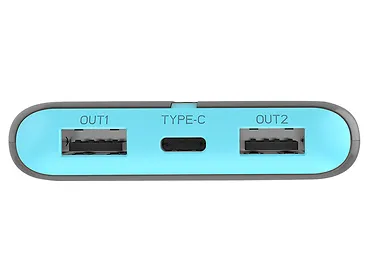 Powerbank TRACER EnerGo 10000mAh gray/blue