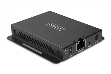 Digitus Przedłużacz/Extender HDMI 4K120Hz 40m po skrętce HDCP 2.3 IR EDID (zestaw)
