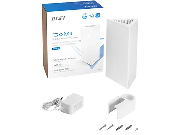 MSI Router Roamii BE Lite Mesh System - 1 Pack