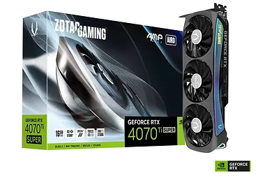 ZOTAC Karta graficzna GeForce RTX 4070 Ti SUPER AMP AIRO 16GB GDDR6X 256bit