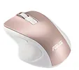 Asus Bezgłośna mysz bezprzewodowa MW202 Rose Gold