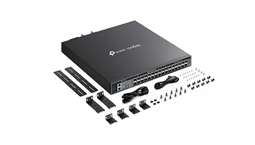 TP-LINK Przełącznik zarządzalny SX6632YF agregujący L3   Omada, stackowalny, 26 slotów SFP+ 10G, 6 slotów SFP28 25G