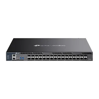 TP-LINK Przełącznik zarządzalny SX6632YF agregujący L3   Omada, stackowalny, 26 slotów SFP+ 10G, 6 slotów SFP28 25G