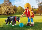 Playmobil My Life 71738 Dziewczynka z psem pasterskim