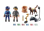 Playmobil Action Heroes 71731 Poszukiwania śladów z psem tropiącym