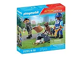 Playmobil Action Heroes 71731 Poszukiwania śladów z psem tropiącym