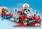 Playmobil Action Heroes 71825 Quad straży pożarnej w akcji