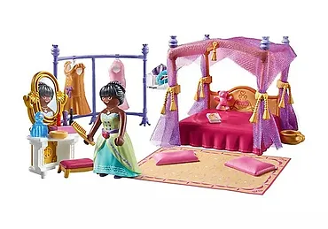 Playmobil Princess Magic 71847 Sypialnia księżniczek z garderobą
