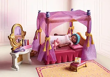 Playmobil Princess Magic 71847 Sypialnia księżniczek z garderobą
