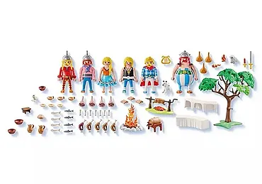 Playmobil Asterix 71827 Wiejska biesiada