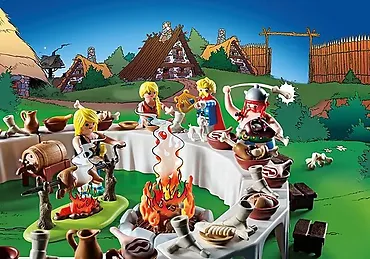 Playmobil Asterix 71827 Wiejska biesiada
