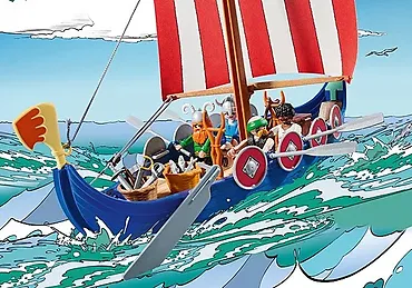 Playmobil Asterix 71888 Statek piracki