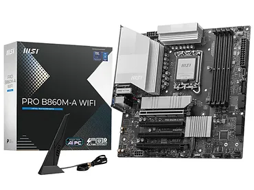 Płyta główna MSI PRO B860M-A WIFI s1851 4DDR5 mATX
