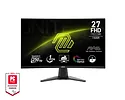 MSI Monitor 27 cali MAG 27C6X LED/FHD/Curved/250Hz/czarny