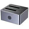 Unitek Stacja klonująca dyski 2,5/3,5 USB 5 Gbps; Y-3026GY01-EU