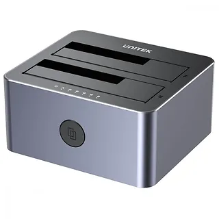 Unitek Stacja klonująca dyski 2,5/3,5 USB 5 Gbps; Y-3026GY01-EU