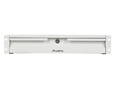 Lanberg Szuflada do szaf 19 cali 2U 360mm szara 2U/483x360mm udźwig do 90kg montaż 4 punktowy