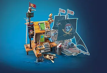 Playmobil Zestaw z figurkami Pirates 71792 Piracki port z więzieniem