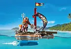 Playmobil Zestaw z figurkami Pirates 71794 Piracka tratwa ze skarbem