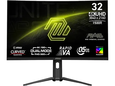 Monitor zakrzywiony 31,5