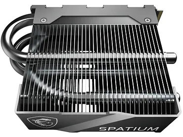 Dysk SSD MSI 2TB M.2 PCIe Gen5 NVMe Spatium M580 Frozr